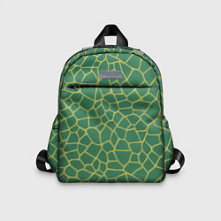 Детский рюкзак Зелёная текстура - нейросеть