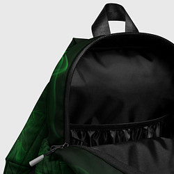 Детский рюкзак CSGO green lines, цвет: 3D-принт — фото 2