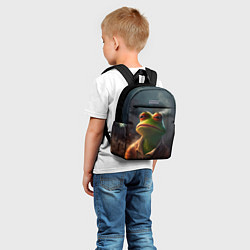 Детский рюкзак Frog Pepe, цвет: 3D-принт — фото 2