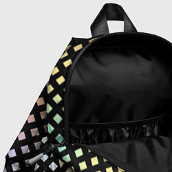 Детский рюкзак Цветной под сеткой имитация, цвет: 3D-принт — фото 2