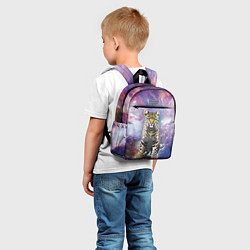 Детский рюкзак Space leopard, цвет: 3D-принт — фото 2