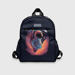 Детский рюкзак Космонавт в космических облаках