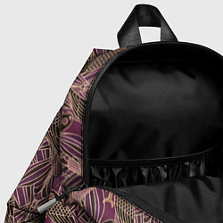 Детский рюкзак Сокол в стиле модерн - паттерн, цвет: 3D-принт — фото 2