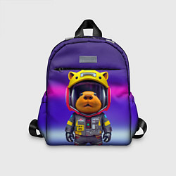 Детский рюкзак Baby capybara - cyberpunk, цвет: 3D-принт