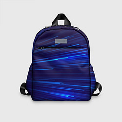 Детский рюкзак Яркие неоновые полосы - минимализм