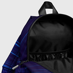 Детский рюкзак Яркие неоновые полосы - минимализм, цвет: 3D-принт — фото 2