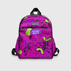 Детский рюкзак Пугающая тыква, цвет: 3D-принт