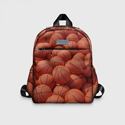 Детский рюкзак Узор с баскетбольными мячами