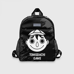 Детский рюкзак Tomodachi Game glitch на темном фоне