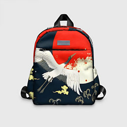 Детский рюкзак Кимоно с японскими журавлями
