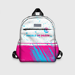 Детский рюкзак Angels of Death neon gradient style: символ сверху