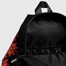 Детский рюкзак Удмуртский - вертикаль black 2, цвет: 3D-принт — фото 2