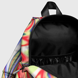 Детский рюкзак Размытые краски абстракция, цвет: 3D-принт — фото 2