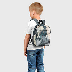 Детский рюкзак Замок в воображении, цвет: 3D-принт — фото 2