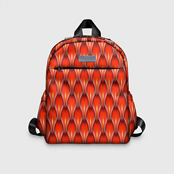 Детский рюкзак Шкура красного дракона, цвет: 3D-принт