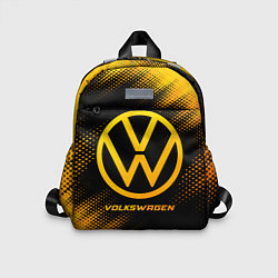 Детский рюкзак Volkswagen - gold gradient, цвет: 3D-принт