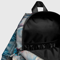 Детский рюкзак Абстрактные краски, цвет: 3D-принт — фото 2