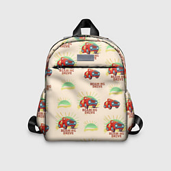 Детский рюкзак Машина ретро, цвет: 3D-принт