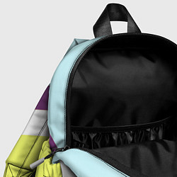 Детский рюкзак Спортивный цвет семидесятых, цвет: 3D-принт — фото 2
