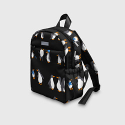 Детский рюкзак Веселая семья пингвинов, цвет: 3D-принт — фото 2