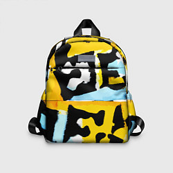 Детский рюкзак Абстрактная композиция, цвет: 3D-принт