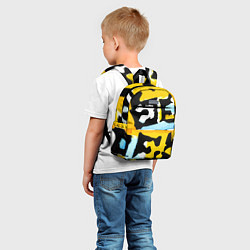 Детский рюкзак Абстрактная композиция, цвет: 3D-принт — фото 2
