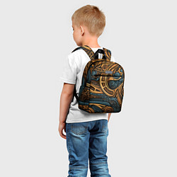 Детский рюкзак Паттерн в викингском стиле, цвет: 3D-принт — фото 2