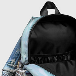 Детский рюкзак Снежная тропинка, цвет: 3D-принт — фото 2