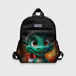 Детский рюкзак Зеленый дракон 2024