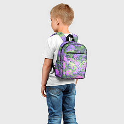 Детский рюкзак Разноцветный витраж, цвет: 3D-принт — фото 2