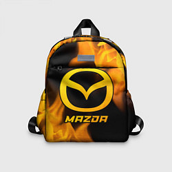Детский рюкзак Mazda - gold gradient, цвет: 3D-принт