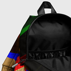Детский рюкзак Пластиковые чешуйки, цвет: 3D-принт — фото 2