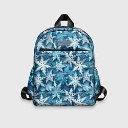 Детский рюкзак New Years pattern with snowflakes