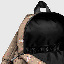 Детский рюкзак Паттерн с зайчиками, цвет: 3D-принт — фото 2