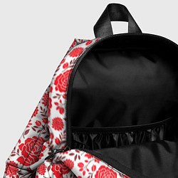 Детский рюкзак Паттерн с абстрактными розочками, цвет: 3D-принт — фото 2