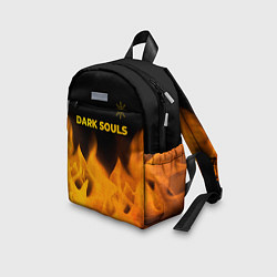 Детский рюкзак Dark Souls - gold gradient посередине, цвет: 3D-принт — фото 2
