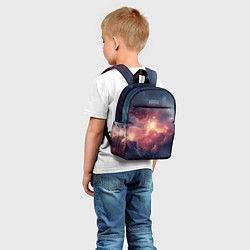 Детский рюкзак Космические облака, цвет: 3D-принт — фото 2