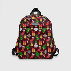 Детский рюкзак Christmas sparkles, цвет: 3D-принт