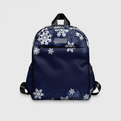 Детский рюкзак Воздушные снежинки, цвет: 3D-принт