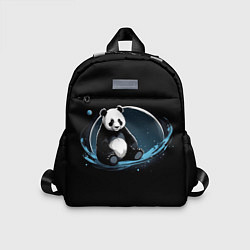 Детский рюкзак Панда сидит, цвет: 3D-принт