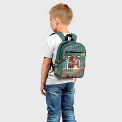 Детский рюкзак Дэхья на фоне природы, цвет: 3D-принт — фото 2