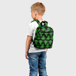 Детский рюкзак Паттерн елка и дракон, цвет: 3D-принт — фото 2