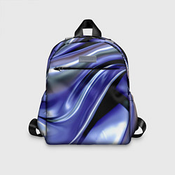Детский рюкзак Синяя вязкая абстракция, цвет: 3D-принт