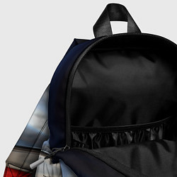 Детский рюкзак Темная металлическая абстракция, цвет: 3D-принт — фото 2