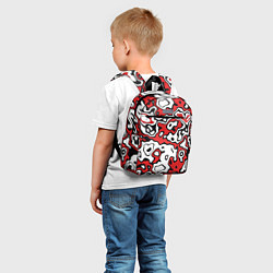 Детский рюкзак Агрессивный яркий камуфляж, цвет: 3D-принт — фото 2