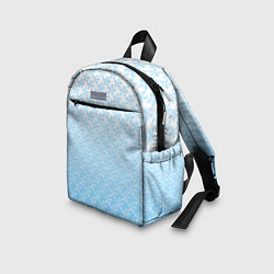 Детский рюкзак Переливающиеся снежинки паттерн, цвет: 3D-принт — фото 2