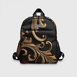 Детский рюкзак Золотые абстрактные узоры