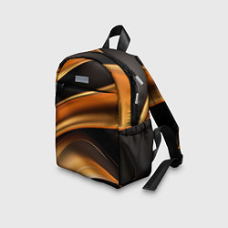 Детский рюкзак Yellow black style, цвет: 3D-принт — фото 2