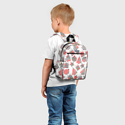 Детский рюкзак Праздничные узоры подарки, цвет: 3D-принт — фото 2