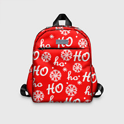 Детский рюкзак Падающие снежинки, цвет: 3D-принт